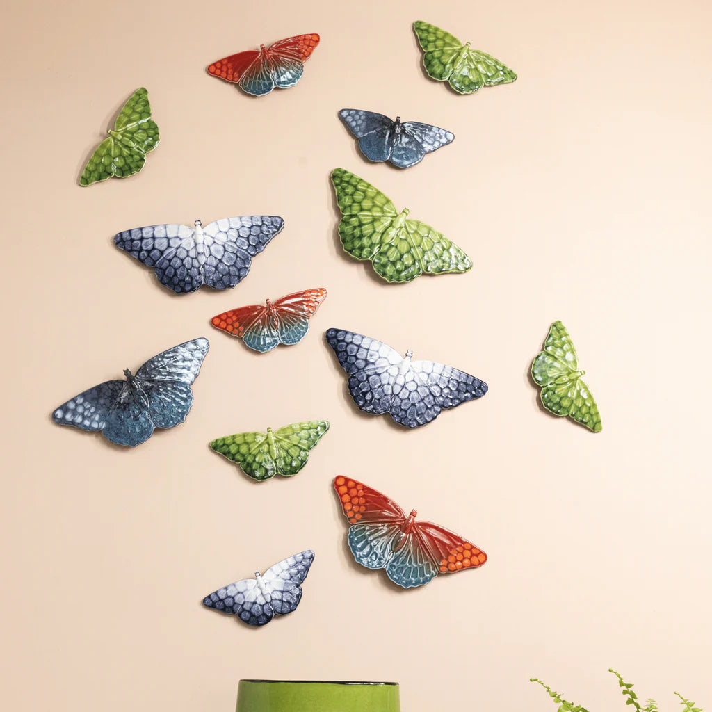 Poole Pottery Celestial Large Butterfly