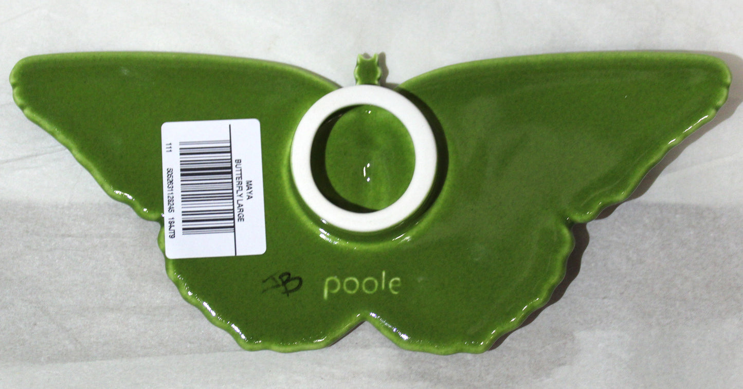 Poole Pottery Maya Large Butterfly