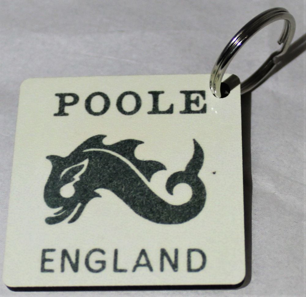 Keyring - Poole Dolphin Logo