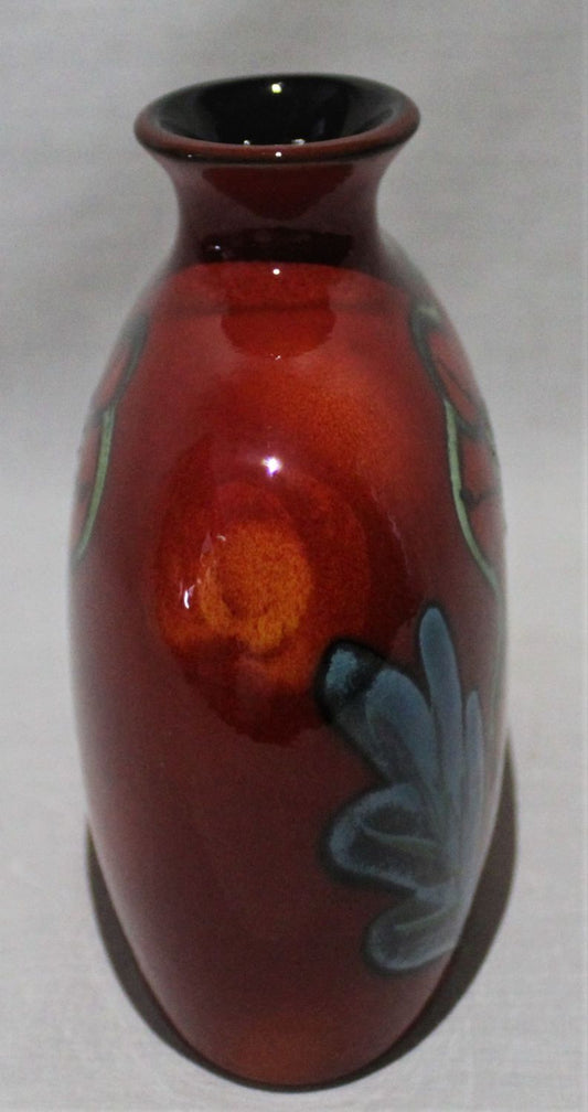 12cm Bottle Vase - Poppyfield design