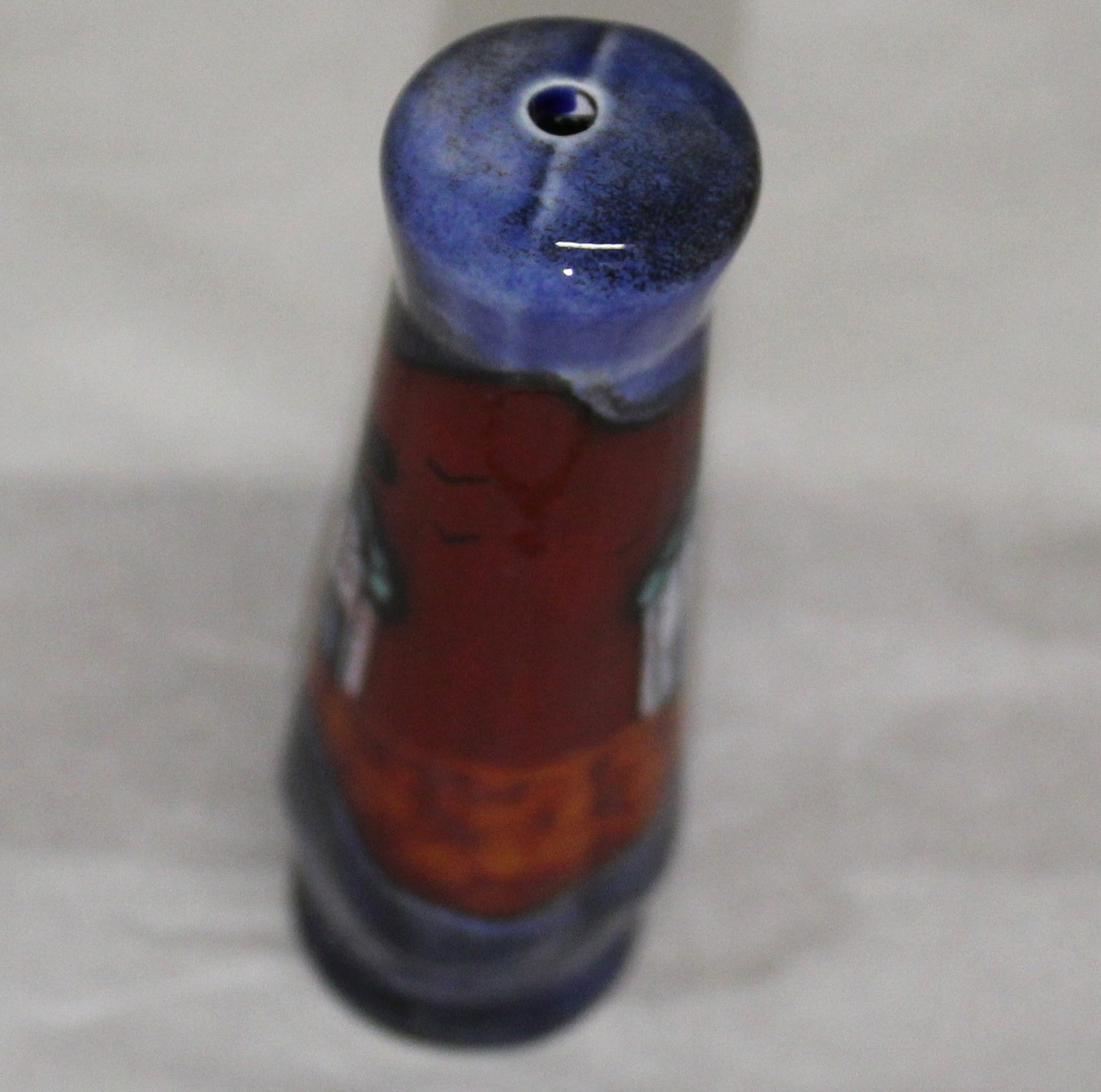 Ceramic Pull-Cord Handle - Red Beach Huts design