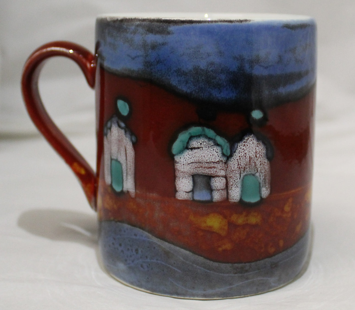 Mug - Red Beach Huts