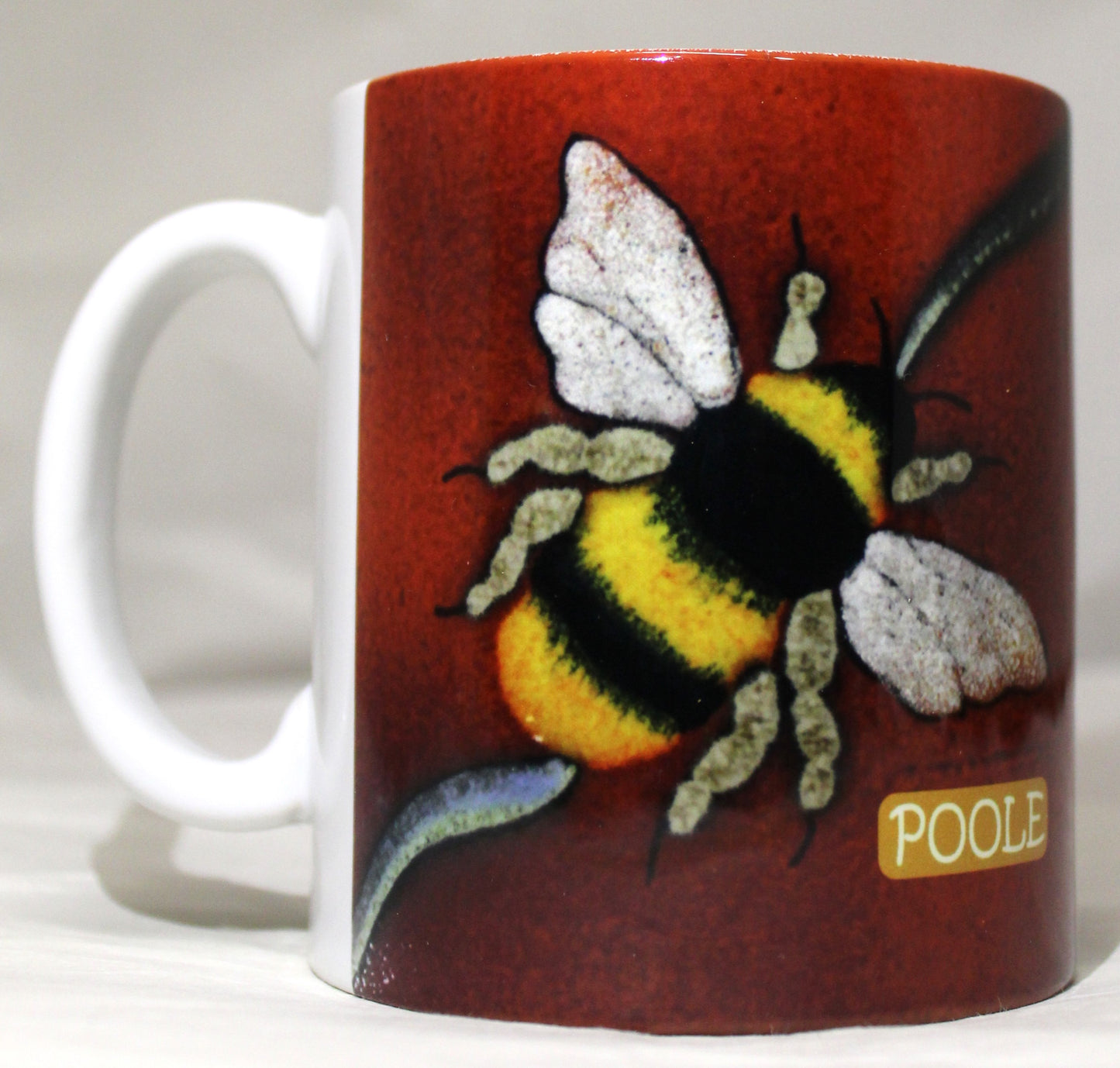 Poole Sublimation Mug - Studio Poole Red Bees design