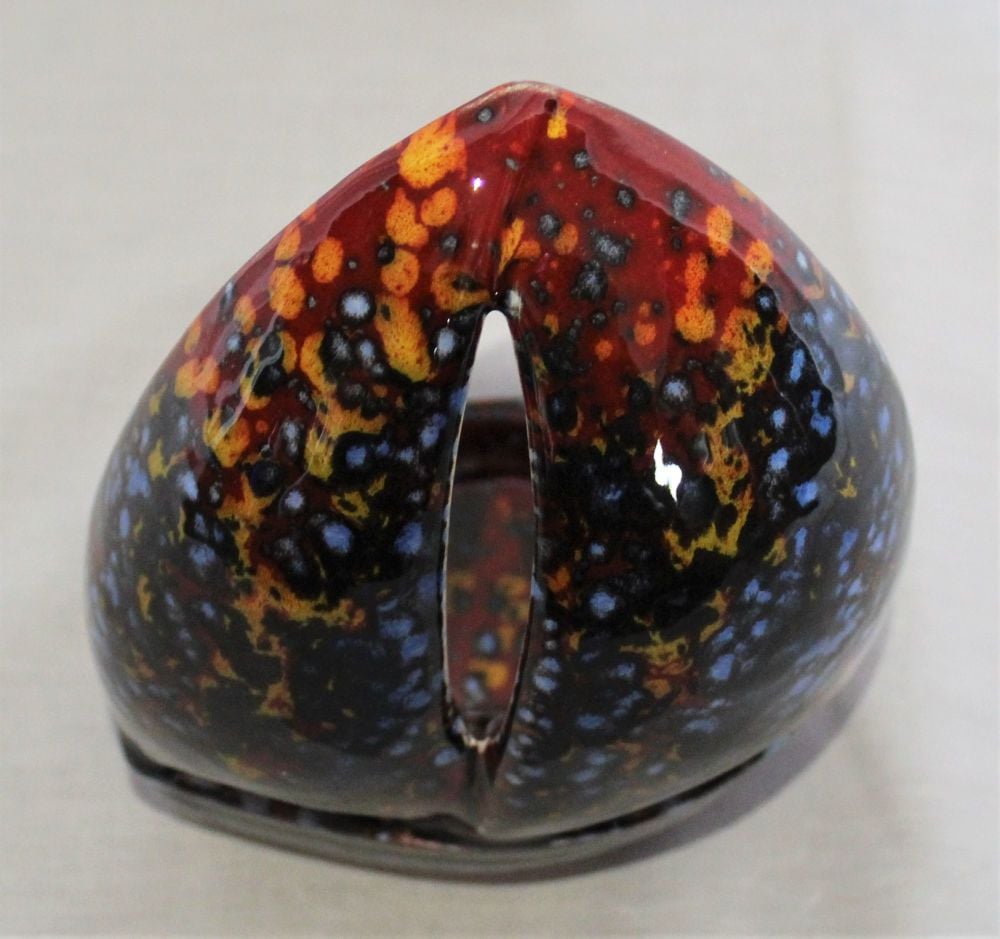 Tealight holder - Studio Poole Sea Fire design