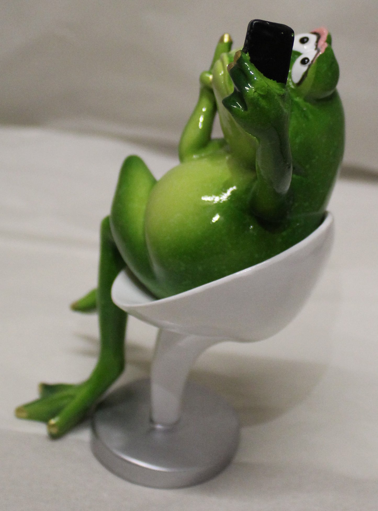 Comical Frogs - Sitting Selfie