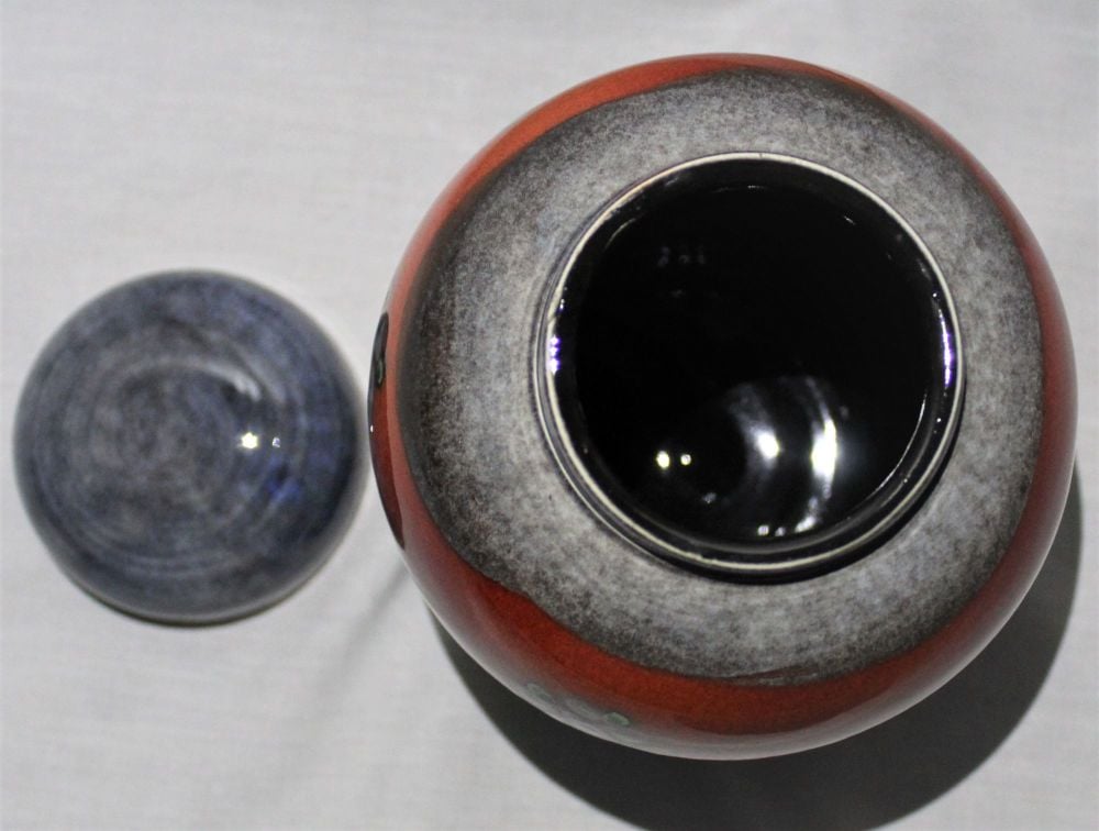 Hand Thrown Ginger Jar - Sunrise