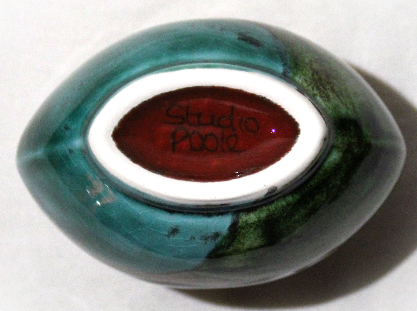 Hand-thrown, Mini Purse Vase - Sunrise design