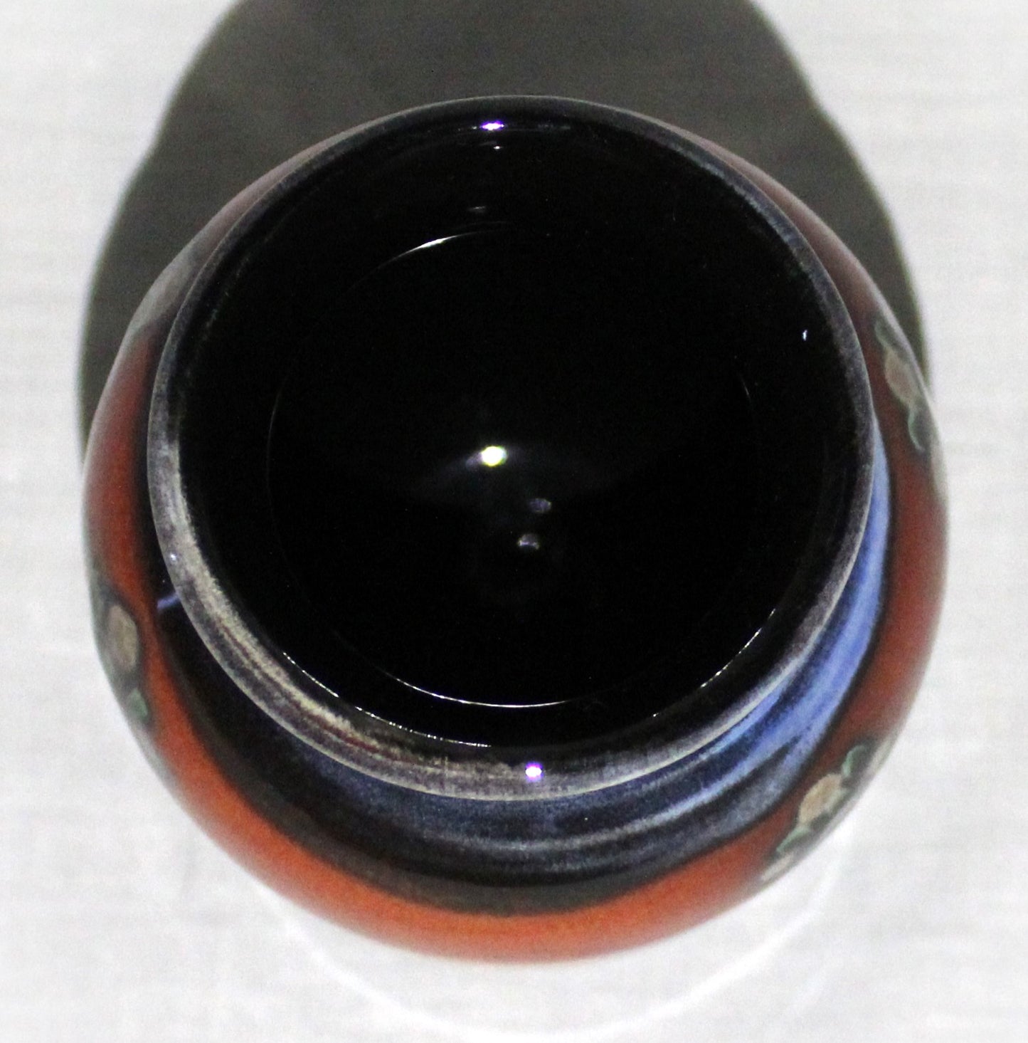 Hand-thrown, Mini Vase - Sunrise design