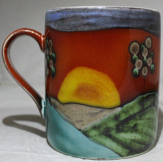 Mug - Studio Poole Sunrise design