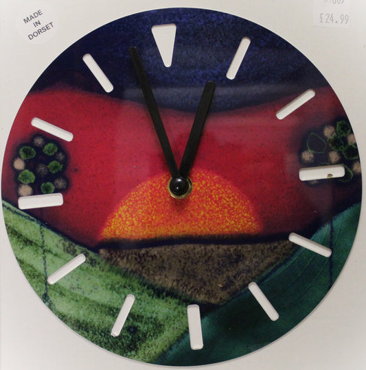 Sublimation Clock - Sunrise design