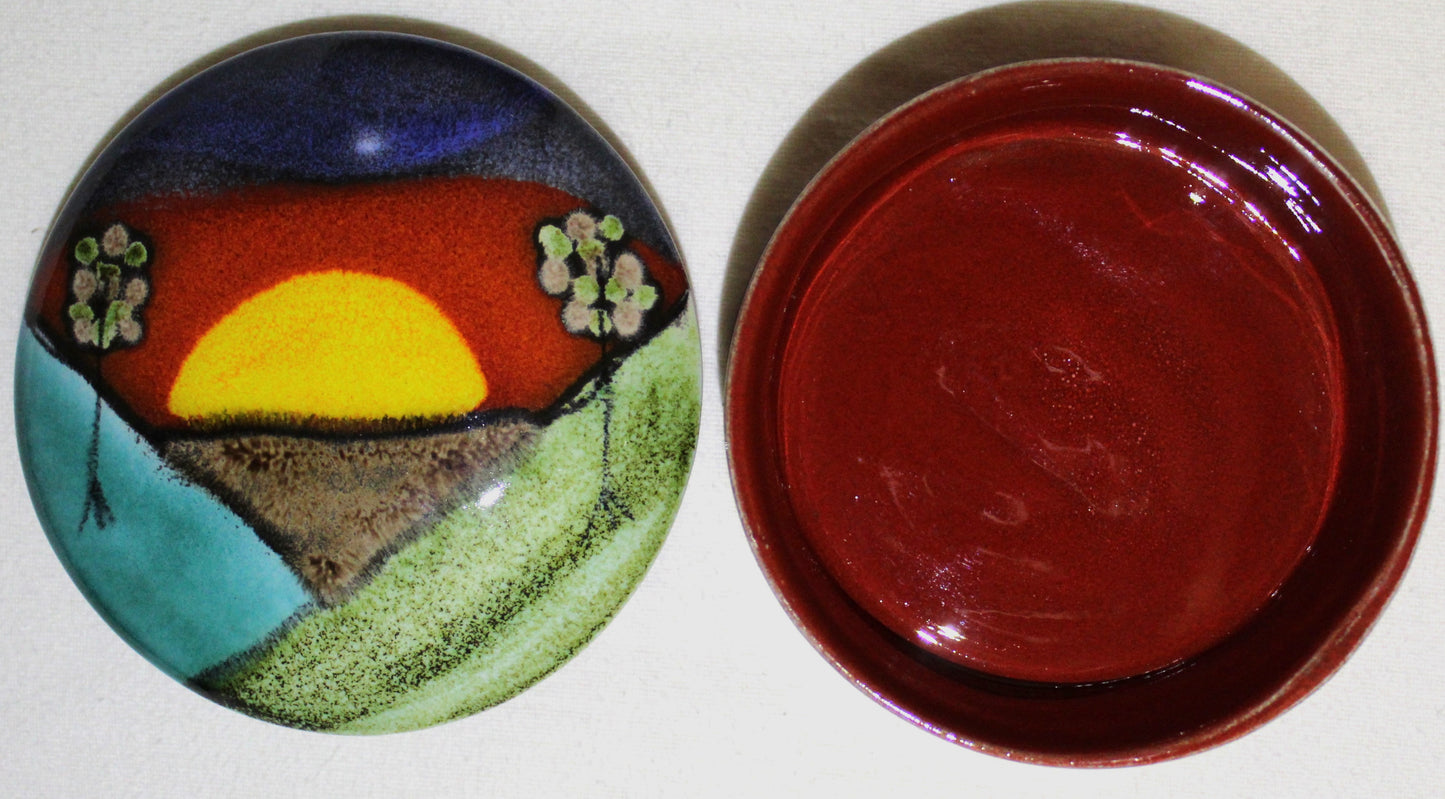Trinket Box - Studio Poole Sunrise