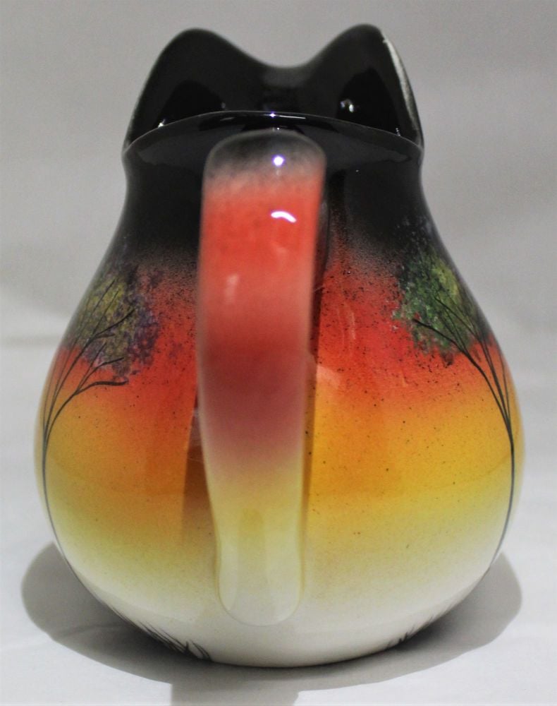 Jug - Studio Poole Sunset Trees design