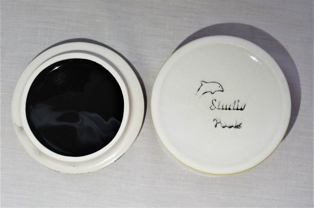 Small Trinket Box - Studio Poole Sunset Trees