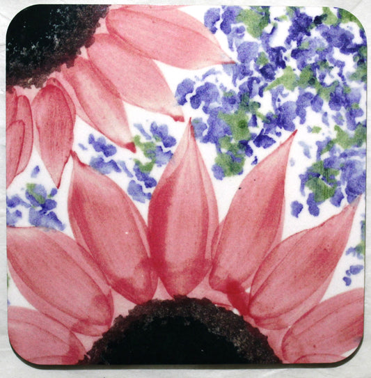 MDF Coaster - Studio Poole Red Vincent design