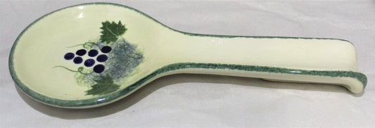 Large Spoon Rest - Vinyard design