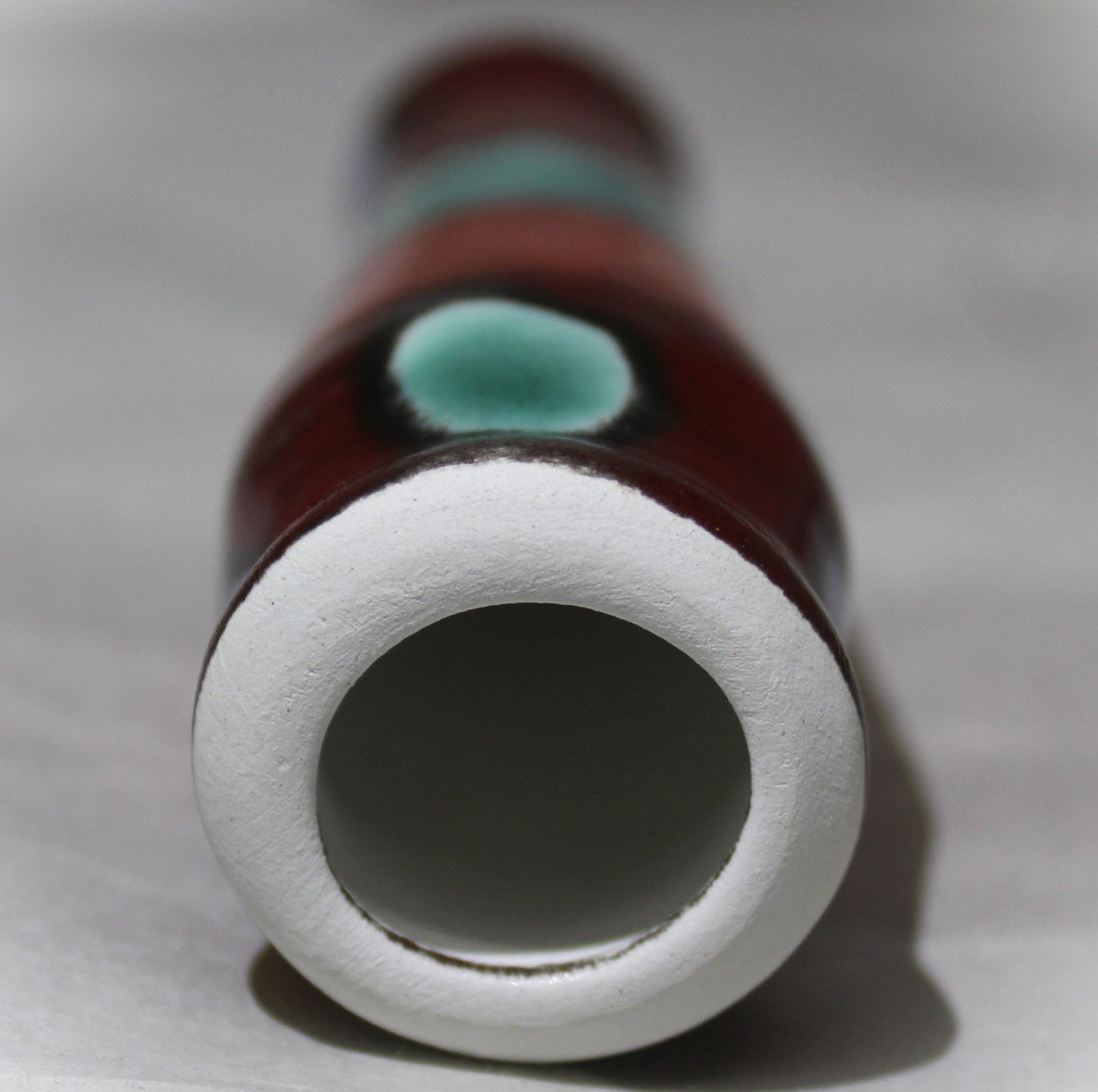 Ceramic Pull-Cord Handle - Volcano design