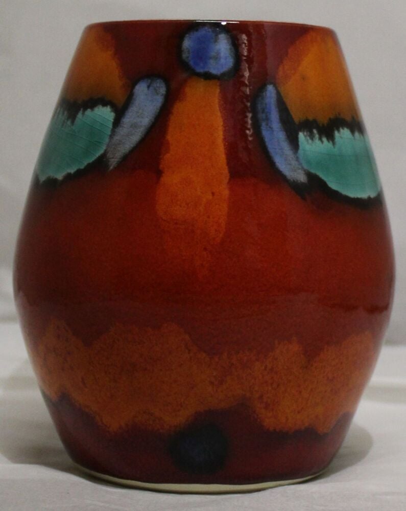 Hand-thrown, Small Vase - Studio Poole Volcano