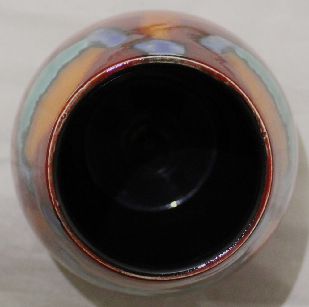 Hand-thrown, Small Vase - Studio Poole Volcano