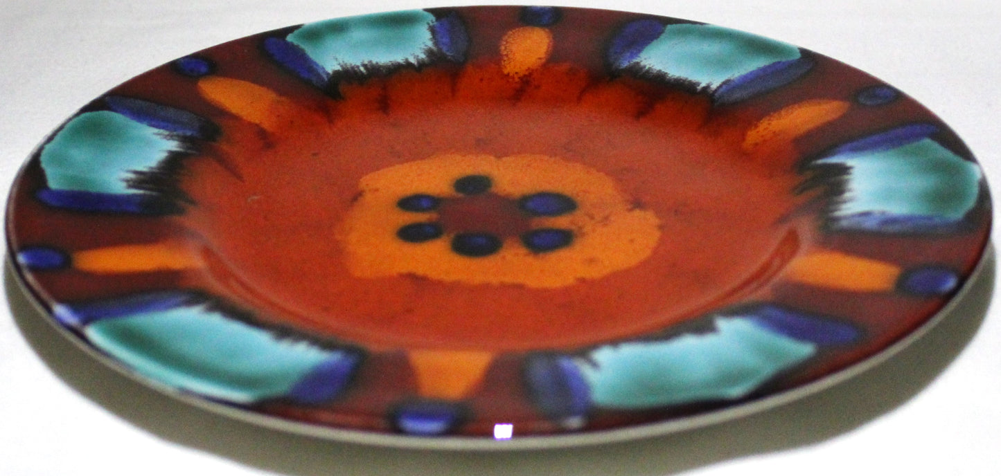 Side Plate - Studio Poole Volcano design