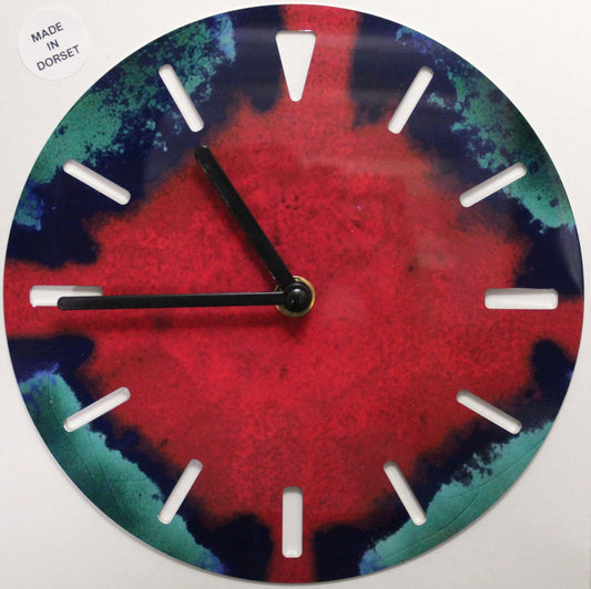 Sublimation Clock - Volcano design