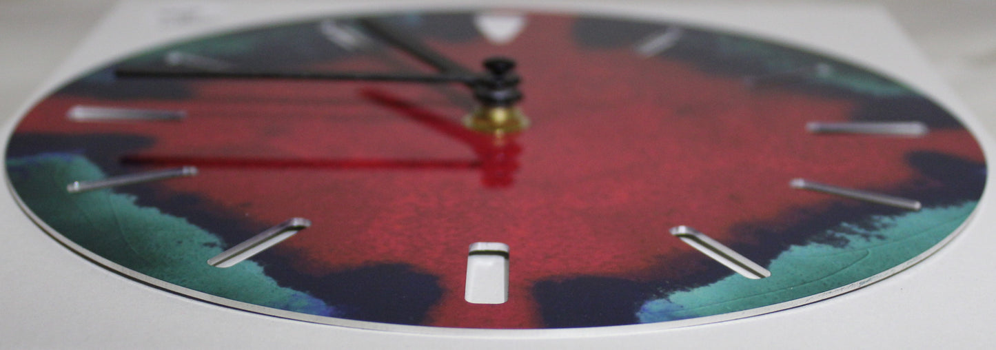 Sublimation Clock - Volcano design