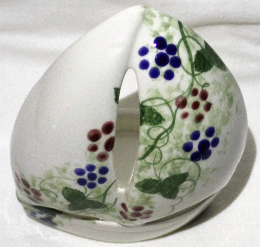 Tealight holder - Studio Poole Winter Vine design
