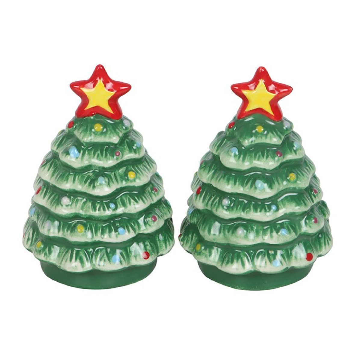 Christmas Trees Salt & Pepper Shakers