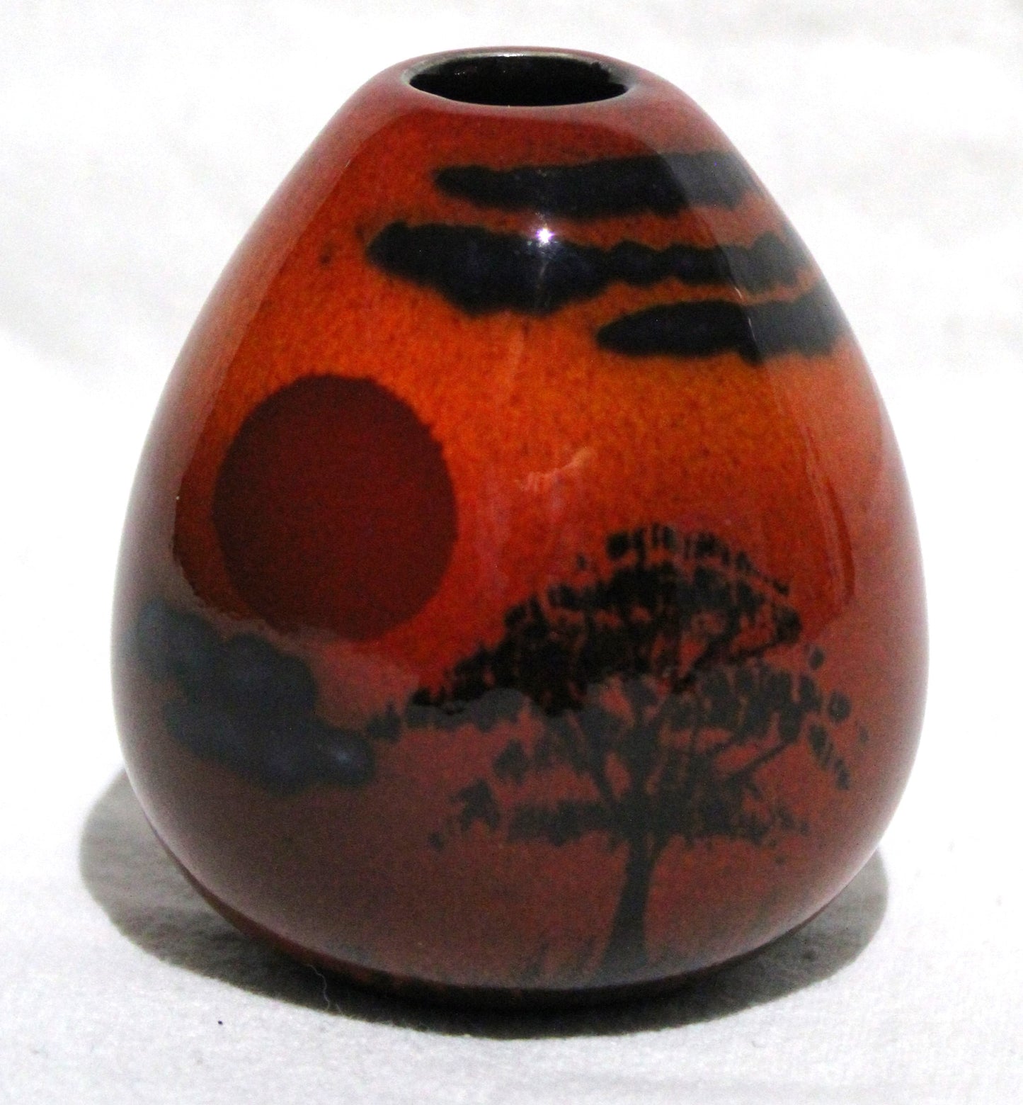 Mini Bud Vase - Studio Poole African Sky