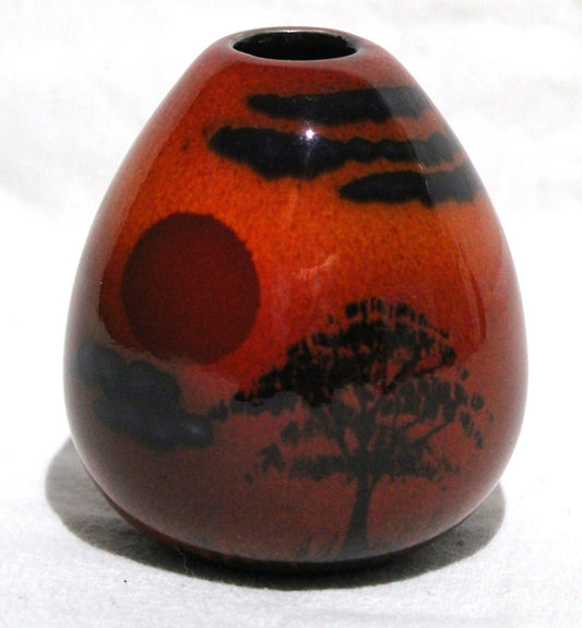 Mini Bud Vase - Studio Poole African Sky