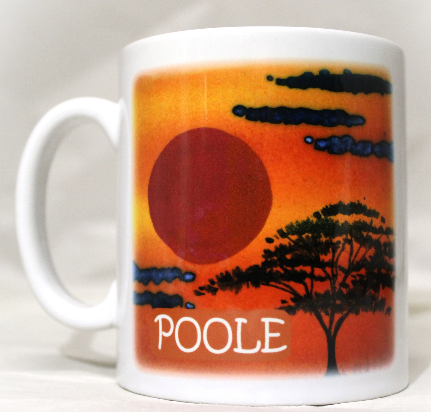 Poole Sublimation Mug - Studio Poole African Sky