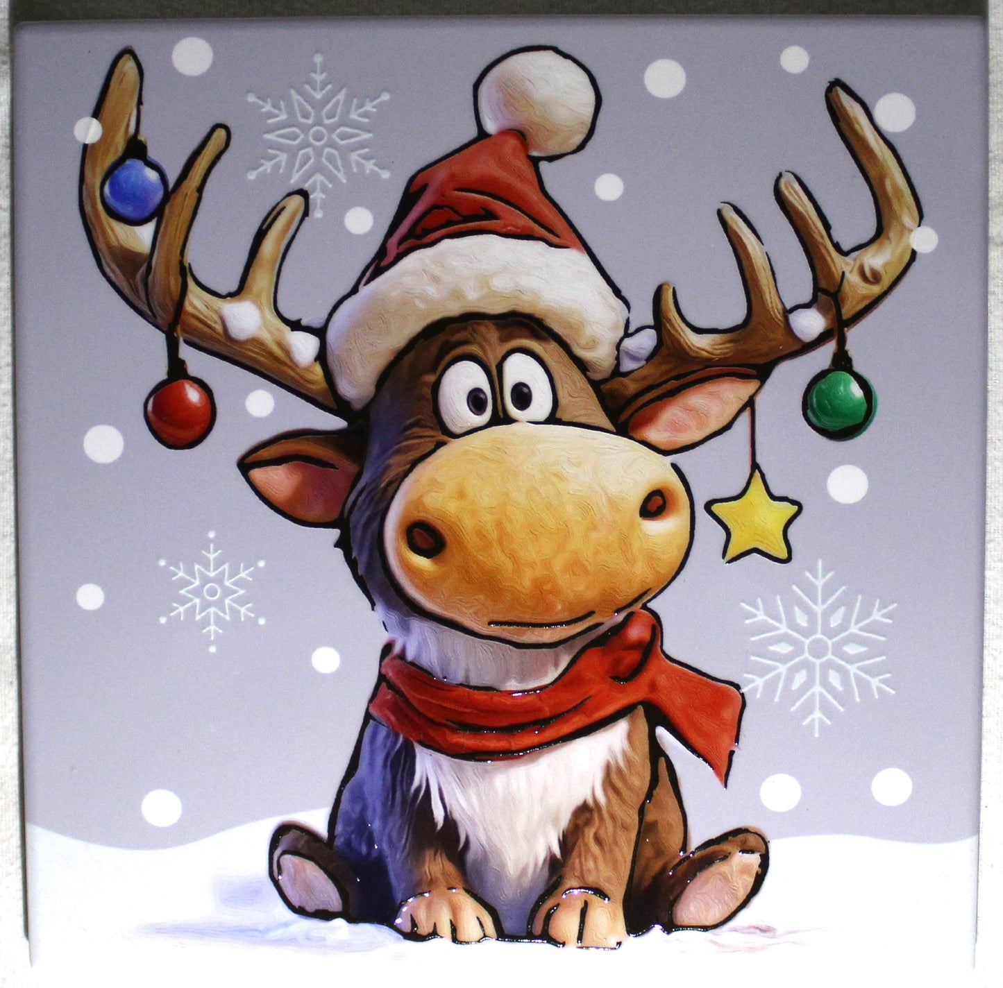 Ceramic Trivet - Reindeer