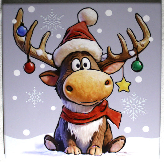 Ceramic Trivet - Reindeer