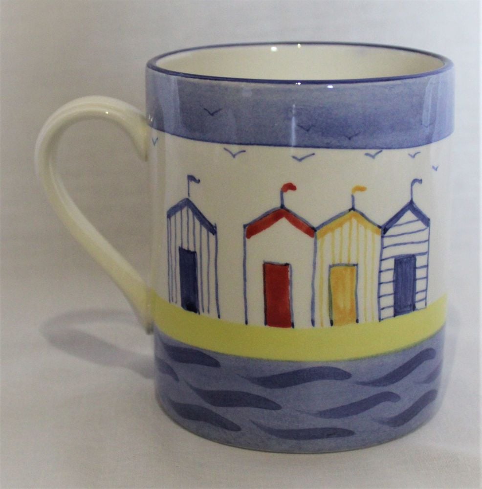 Mug - Studio Poole Beach Huts design