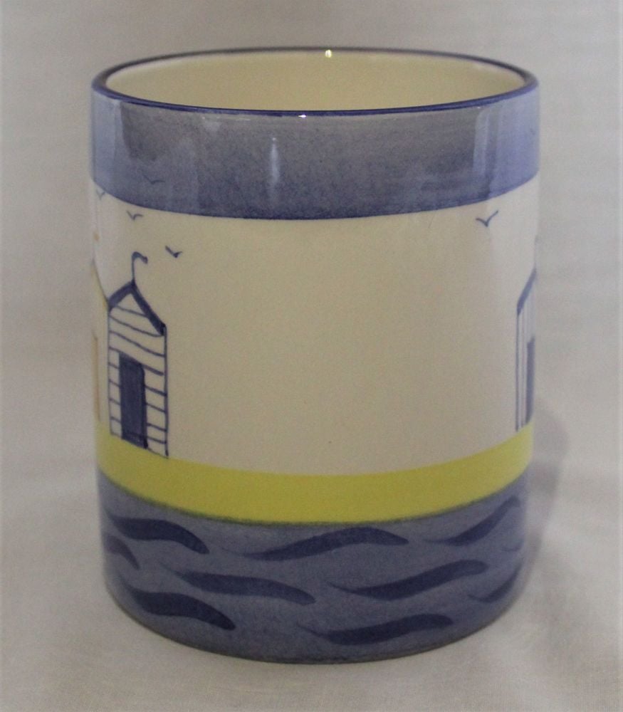 Mug - Studio Poole Beach Huts design