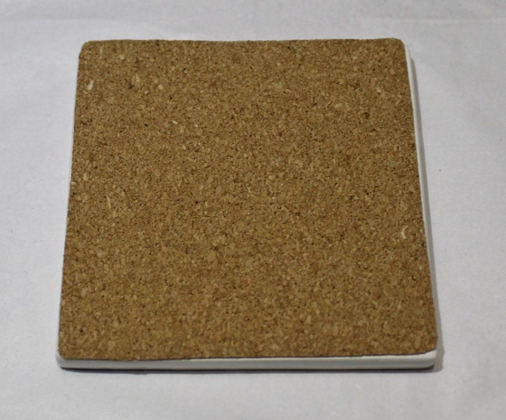 Coasters - Set of 4 - Beach Huts design