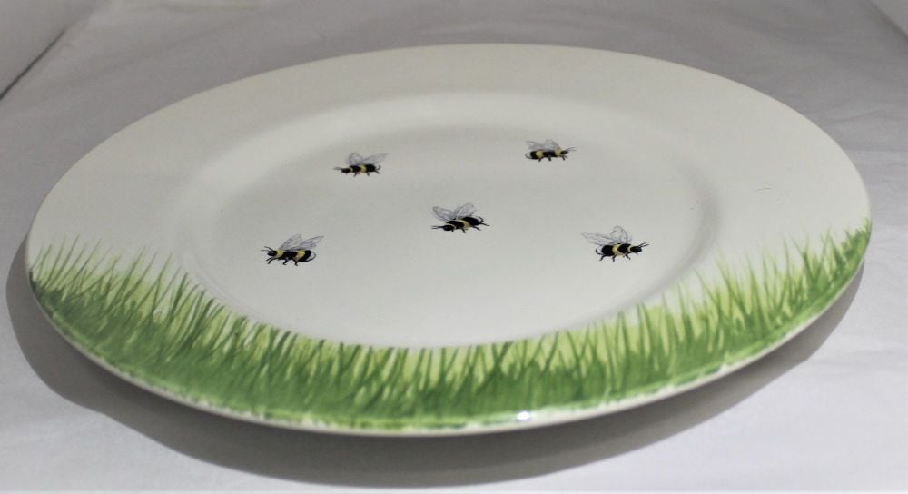 Dinner Plate - Bees design