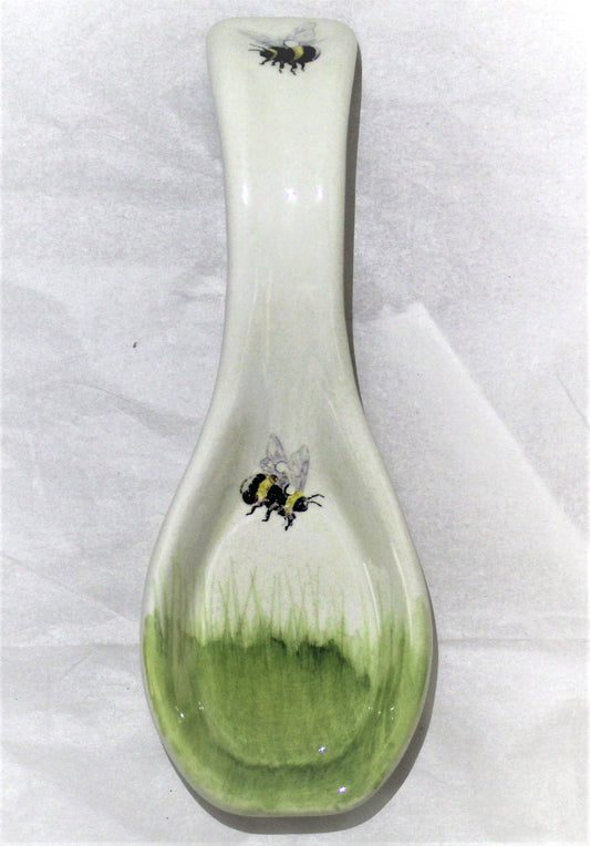 Small Spoon Rest - Bees design