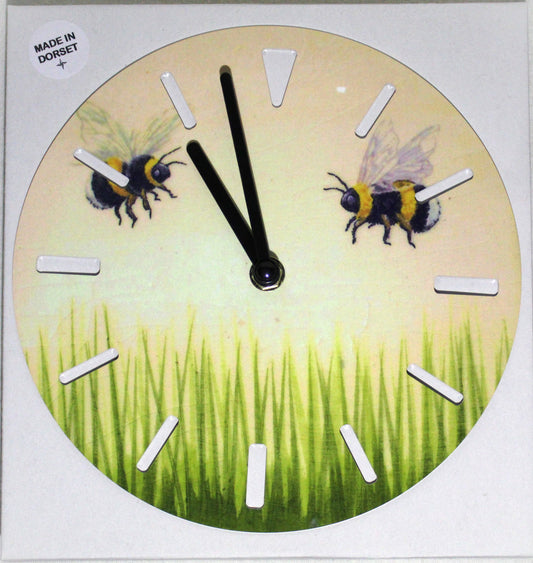 Sublimation Clock - Bees design