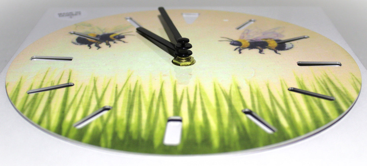 Sublimation Clock - Bees design