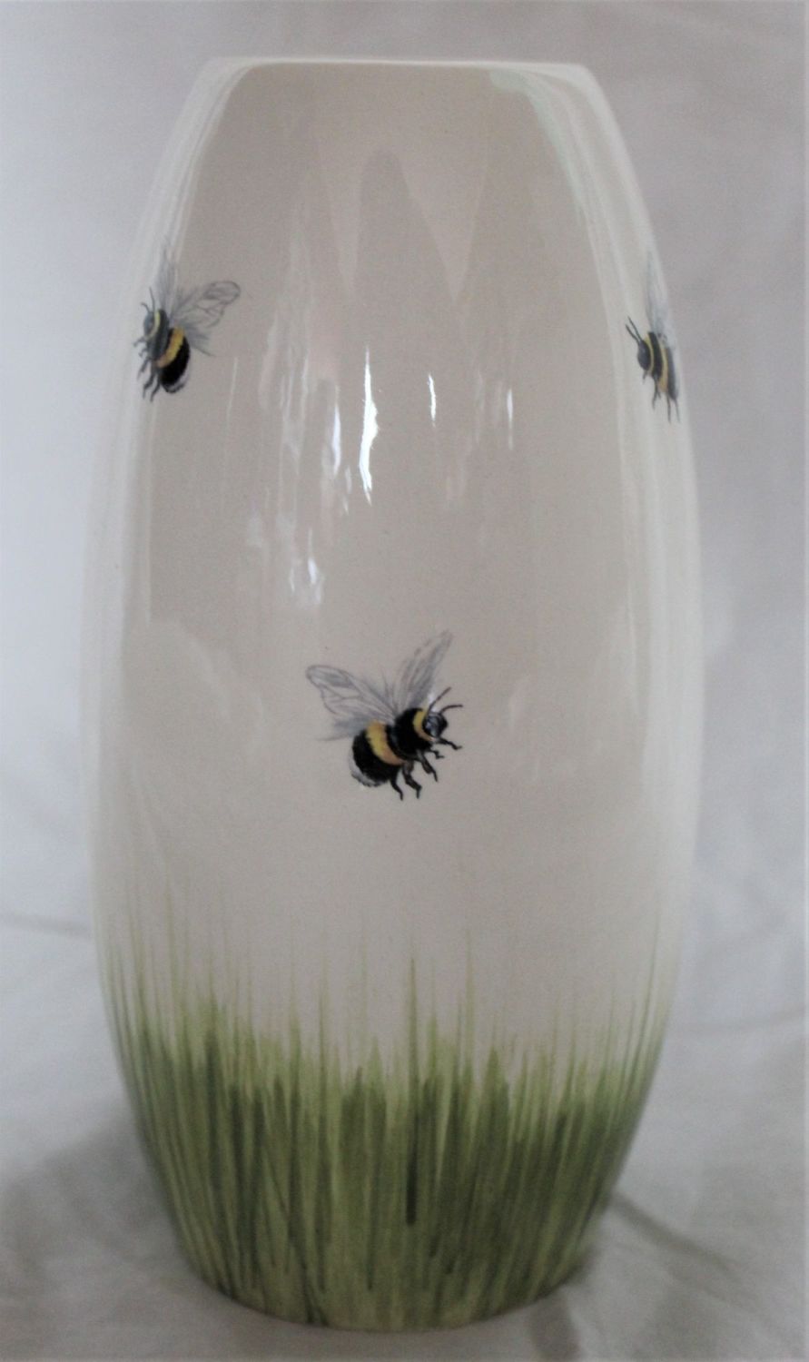 Torpedo vase - Studio Poole Bees