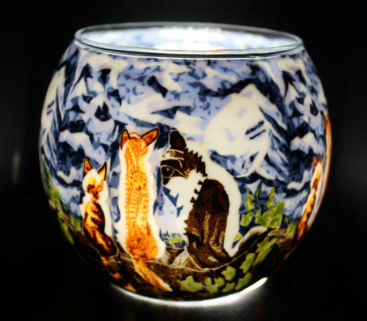 Cat Whispers - Light Glass