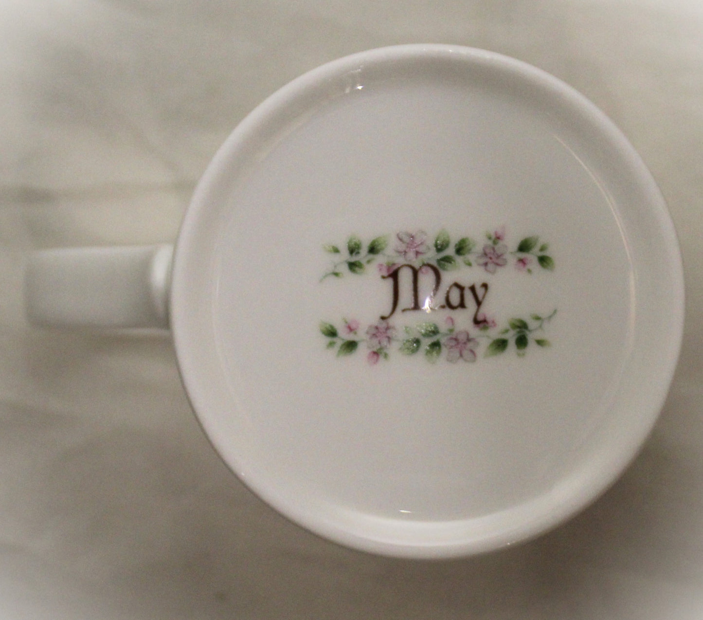 Bone China Floral Birth Month Mug - May