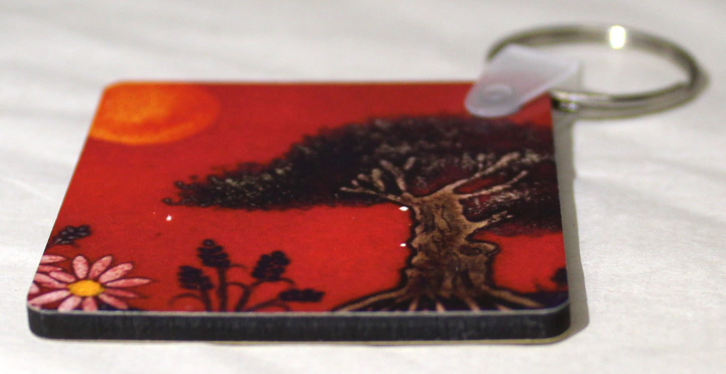 Keyring - Bonsai Tree