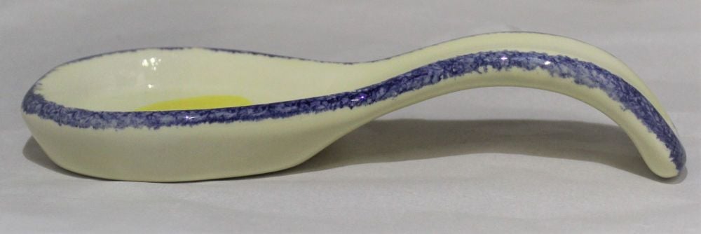 Small Spoon Rest - Studio Poole Dorset Fruits Pears design