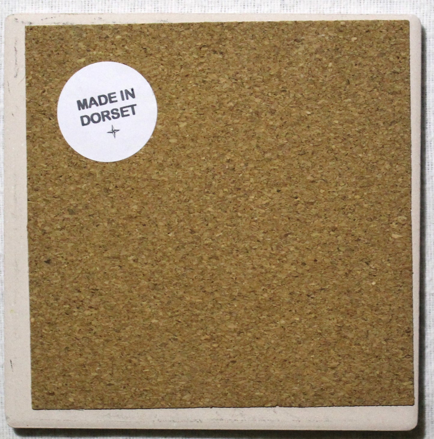 Sublimation Ceramic Coaster - Cork backed (square) - Studio Poole Dragonfly design