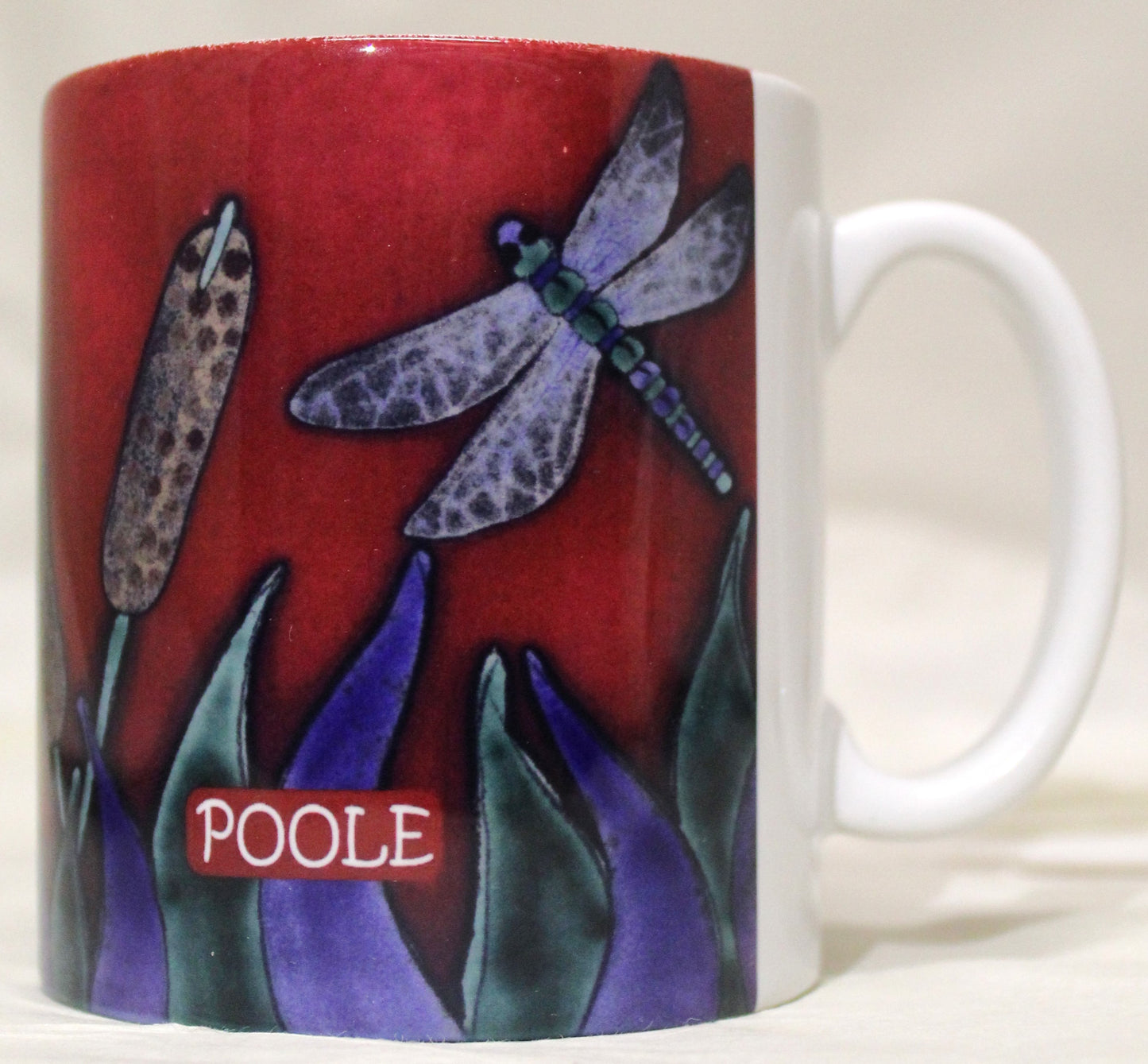 Poole Sublimation Mug - Studio Poole Dragonfly