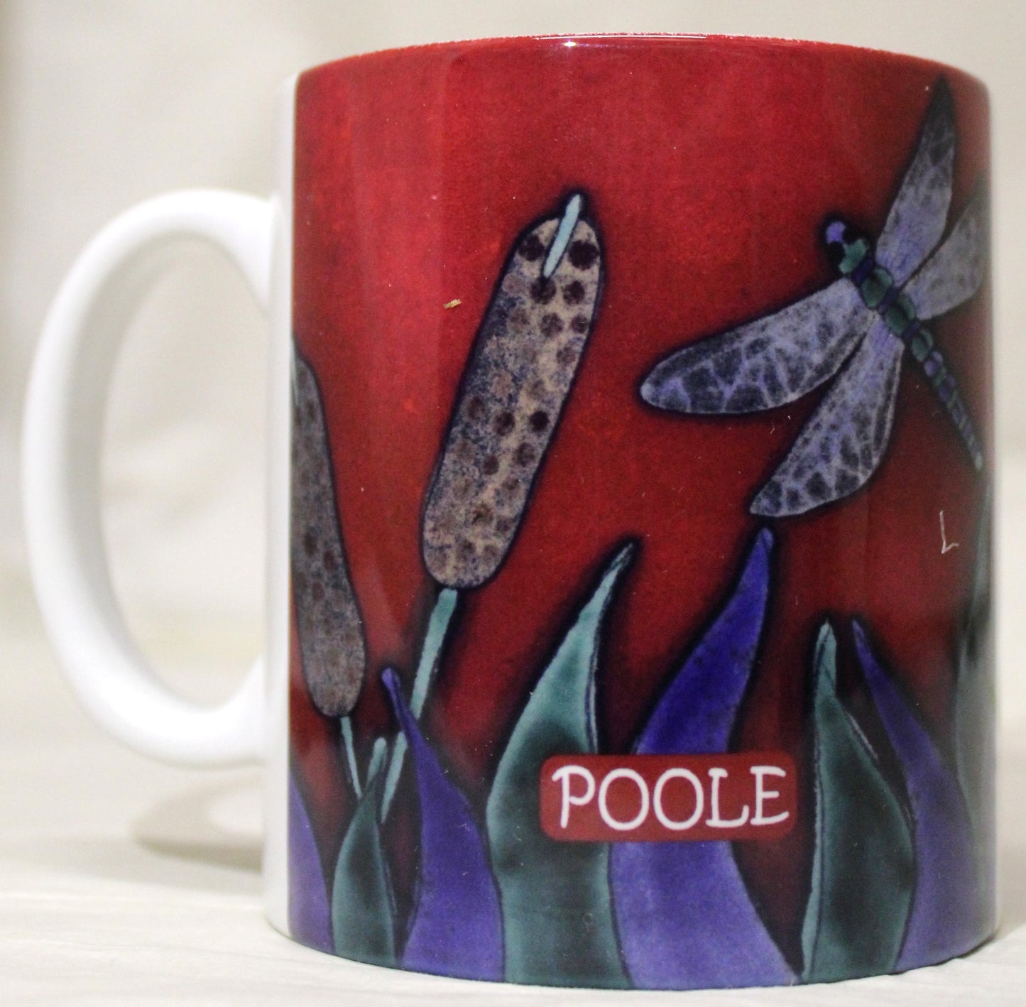 Poole Sublimation Mug - Studio Poole Dragonfly