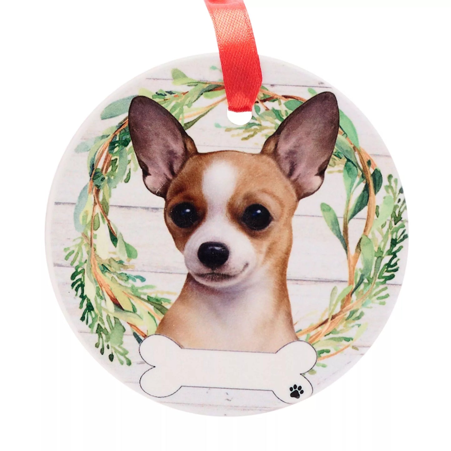 E&S Pets Chihuahua Hanging Wreath Decoration