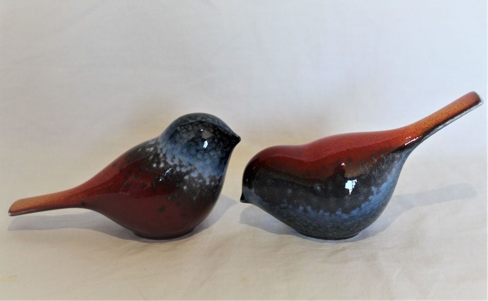 Pair of Poole Birds - Flare design