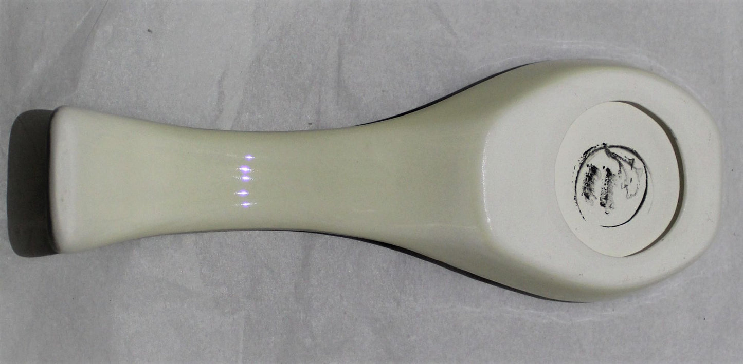 Small Spoon Rest - Grey Fresco design